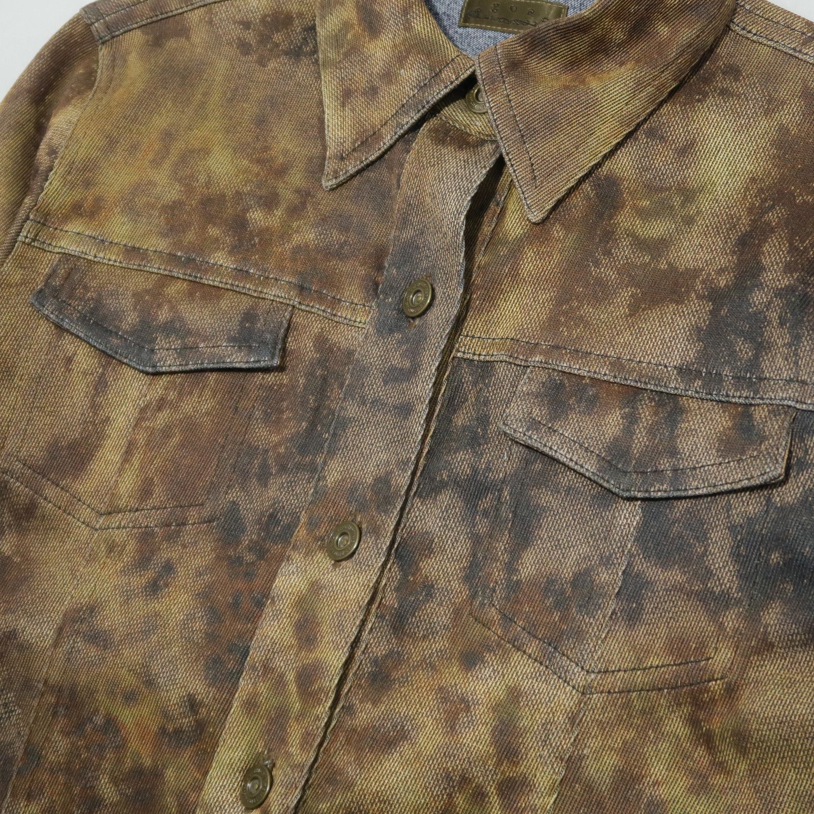 GOA 90s G.O.A. Psychedelic Snake Print Boxy Jacket Y2K Size US S / EU 44-46 / 1 - 5 Thumbnail