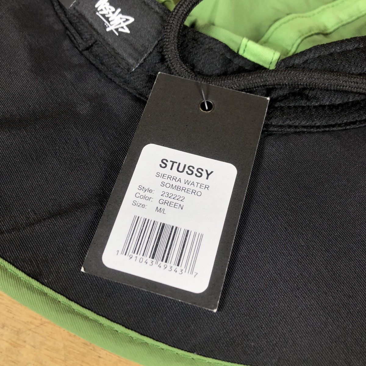 Stussy × Vintage Stussy Sierra Water Sombrero Bucket Size ONE SIZE - 4 Thumbnail