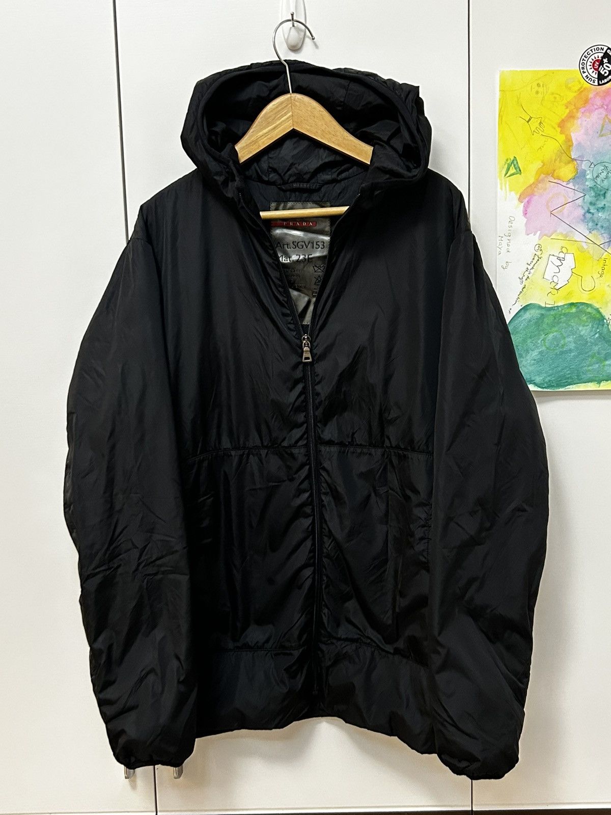 Prada Vintage Prada puffer jacket Size US L / EU 52-54 / 3 - 8 Thumbnail