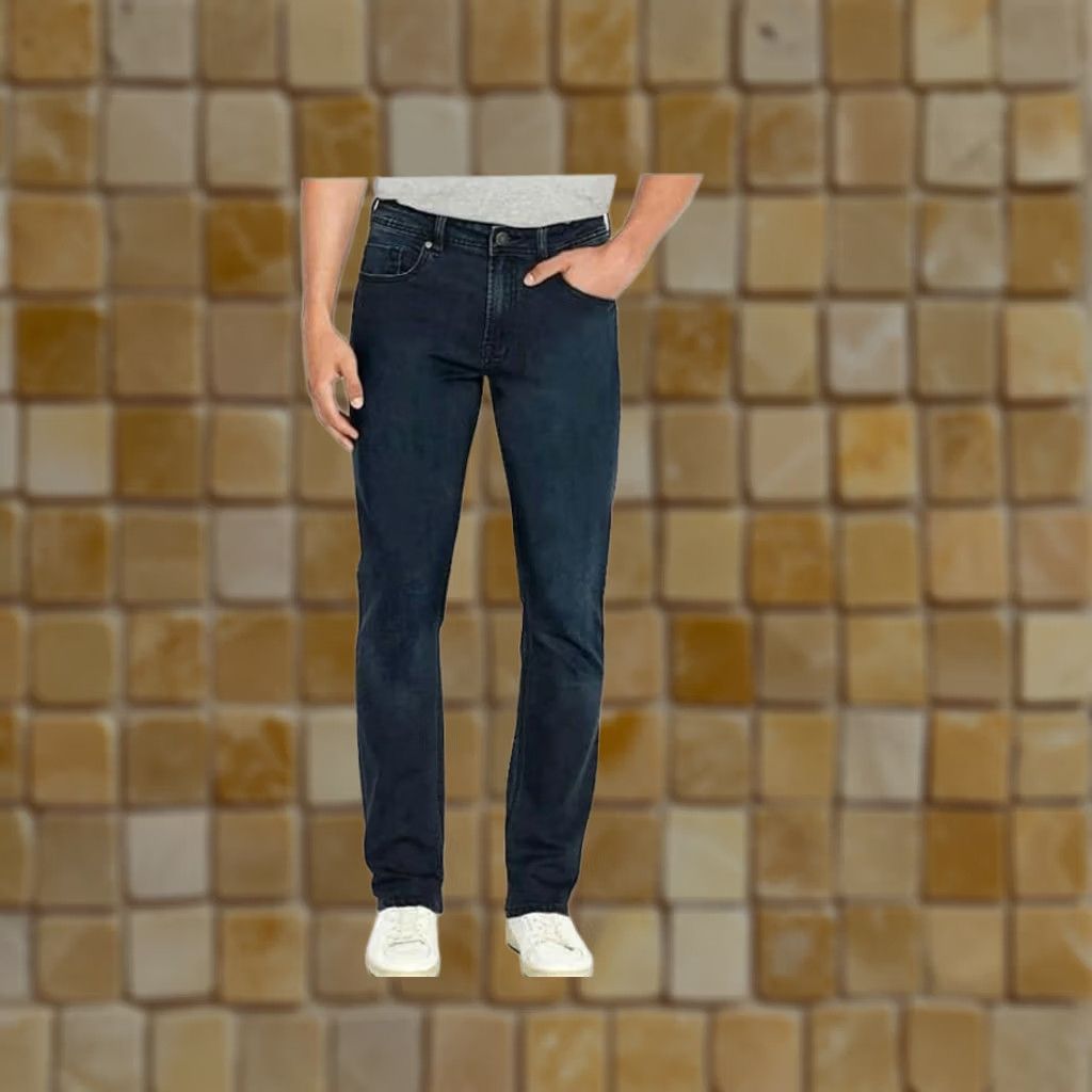 Vintage BUFFALO DAVID BITTON AXEL SLIM STRETCH DARK WASH BLUE JEANS 36 34 MEN Trousers Denim blue Dark Jeans 36 34 Mens AXEL 90s Size US 36 / EU 52 - 1 Preview