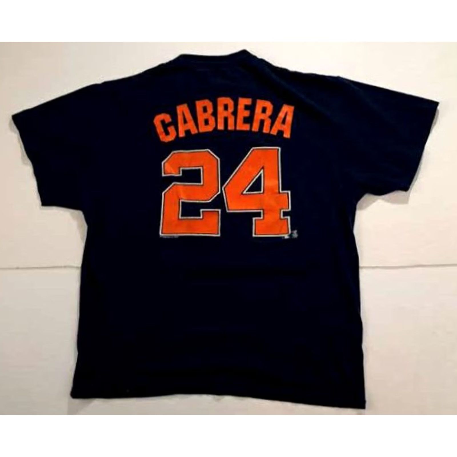 Vintage Majestic T-Shirt Detroit Tigers Crew Neck Blue XL Logo Sports Men M Majestic XL Tigers Cabrera 24 Jersey Shirt Size US XL / EU 56 / 4 - 4 Thumbnail