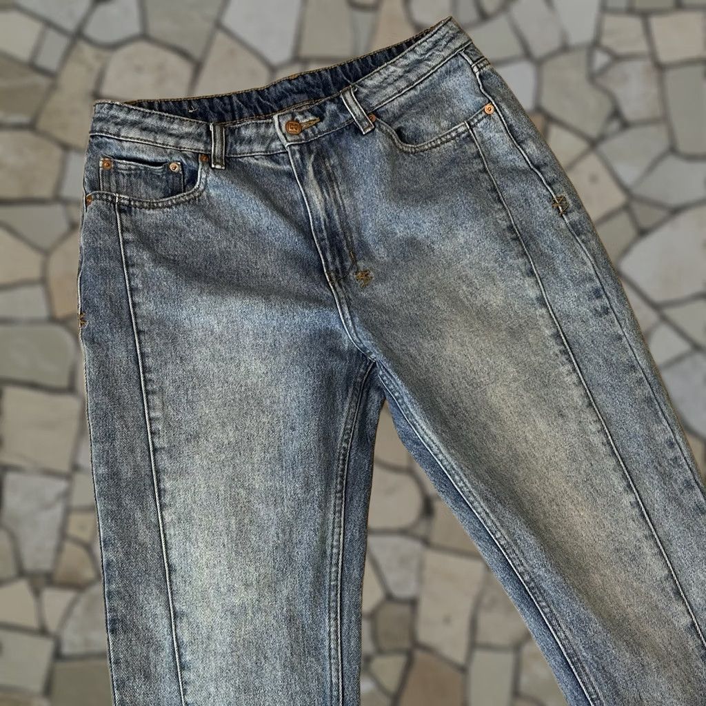 Ksubi Ksubi Nine O Lifetime Panel High-Waisted Blue Jeans Womens 30 Size 30" / US 8 / IT 44 - 1 Thumbnail