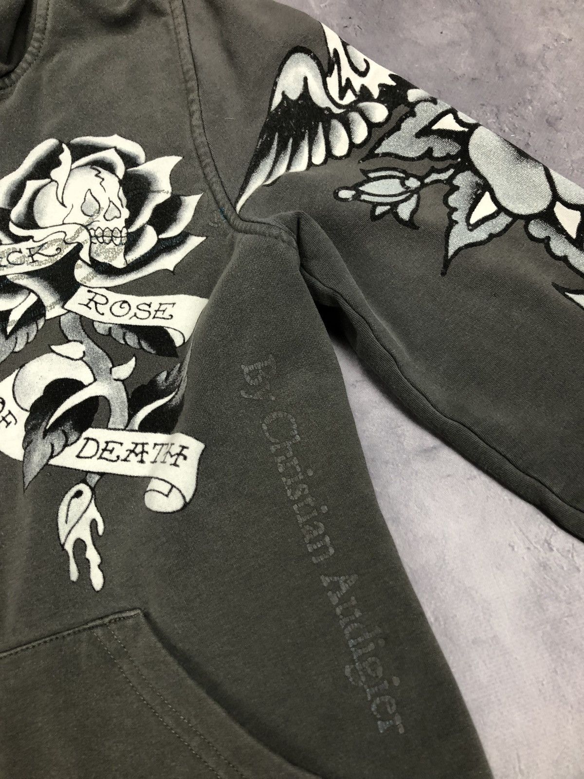 Ed Hardy Vintage Ed Hardy y2k dragon Zip hoodie Size s Women Size S / US 4 / IT 40 - 7 Thumbnail