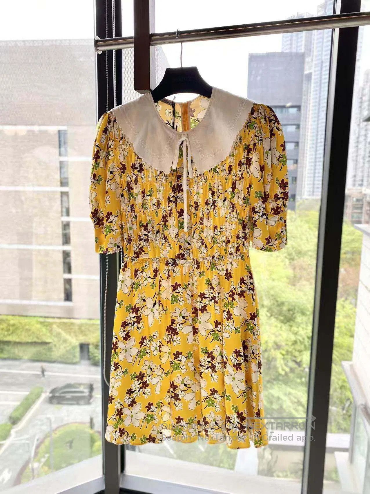 Miu Miu Miu Miu floral dress| Size XS / US 0-2 / IT 36-38 - 2 Thumbnail
