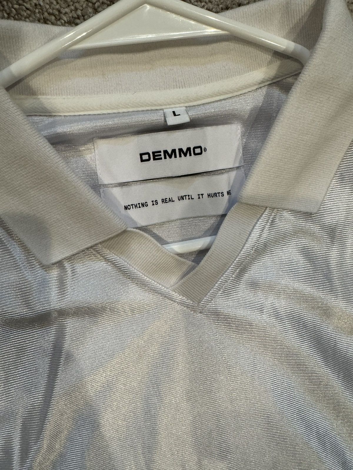 Designer × Hood By Air × Playboi Carti DEMMO CORP Reload Jersey Size US L / EU 52-54 / 3 - 3 Thumbnail