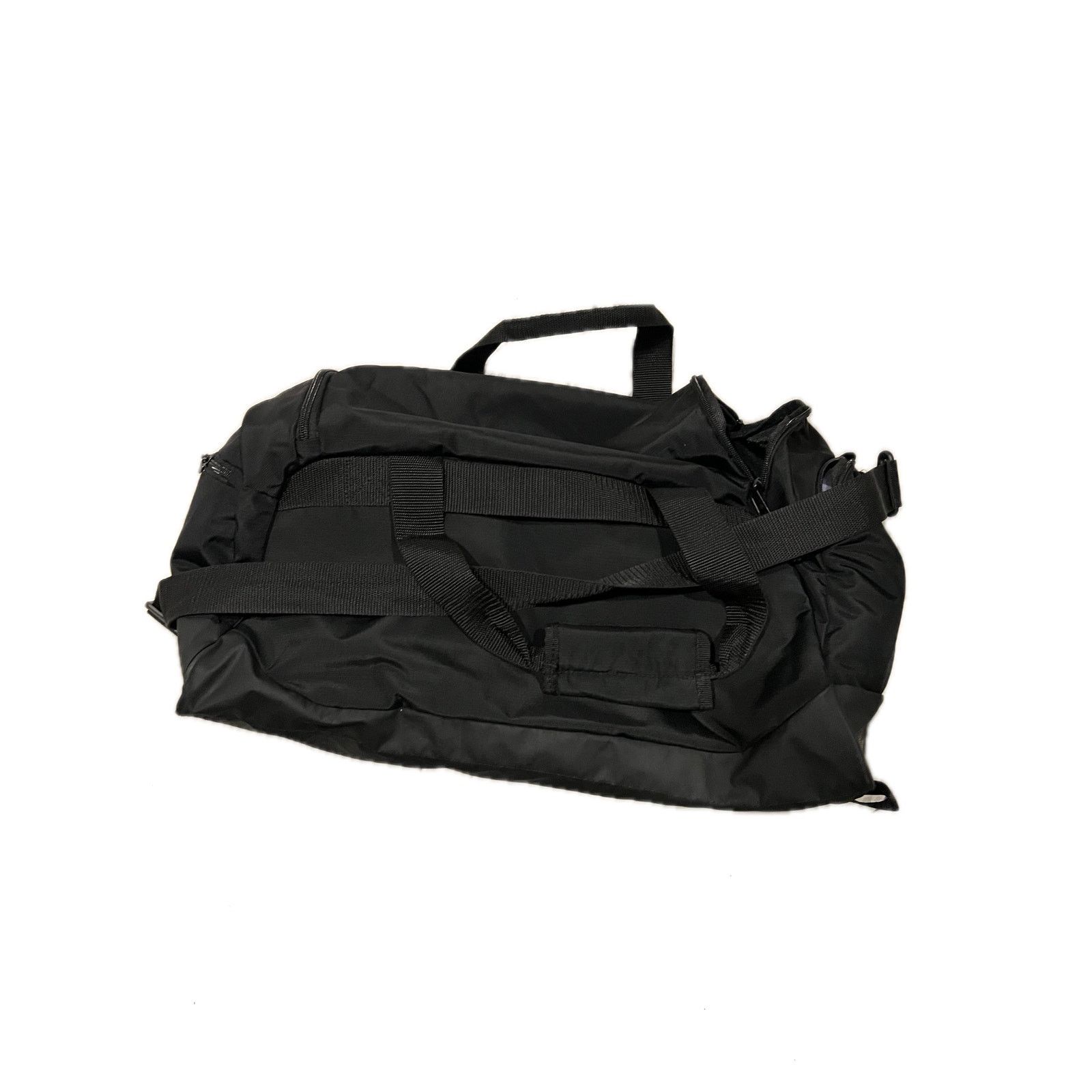 Adidas Adidas Defender Medium 20"x12"x10" Black White Duffel Bag Size ONE SIZE - 3 Thumbnail