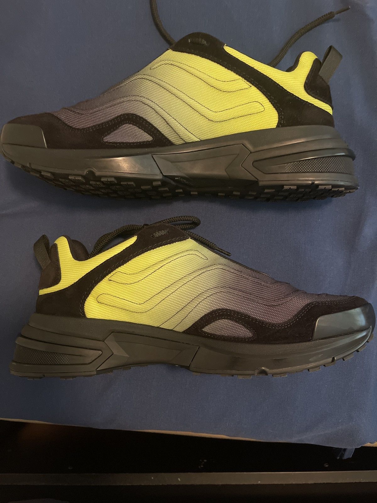Givenchy Givenchy GV 1 Black/Yellow Size US 12 / EU 45 - 2 Thumbnail