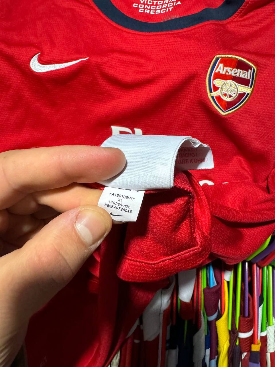 Nike × Vintage Vintage Arsenal 2012/13 Nike Soccer Jersey XS Size Size US XS / EU 42 / 0 - 18 Thumbnail