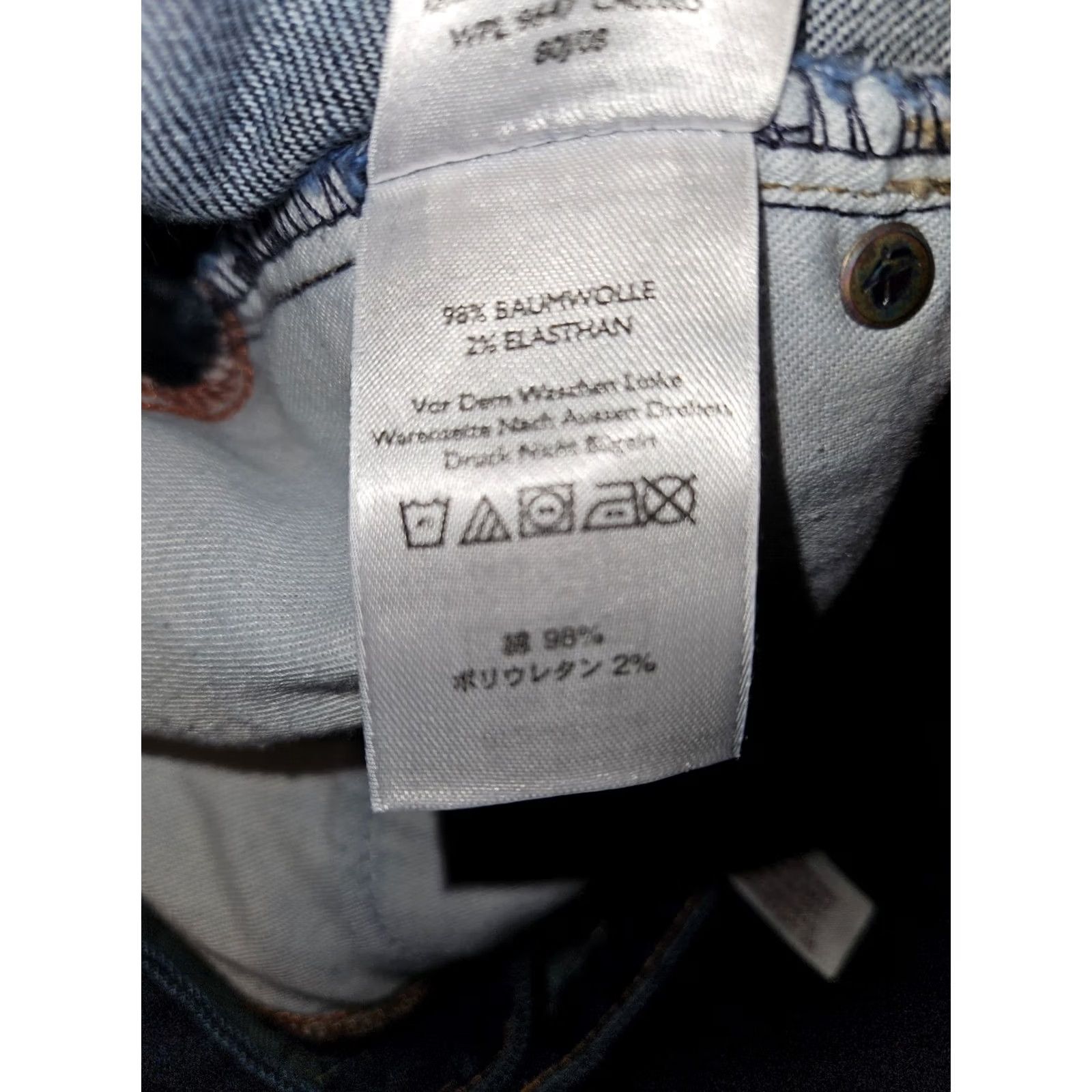 Eddie Bauer Eddie Bauer Jeans Womens 14L Blue Barely Boot Women Mid Rise Classic Fit Casual Size 36" / US 14 / IT 50 - 3 Thumbnail