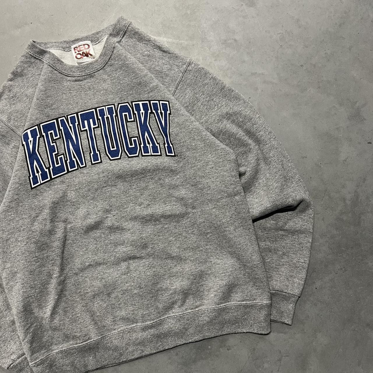 Vintage Crazy Vintage Y2K/2000s University of Kentucky wildcats Red Oak College Essential Sweatshirt! Size US S / EU 44-46 / 1 - 3 Thumbnail