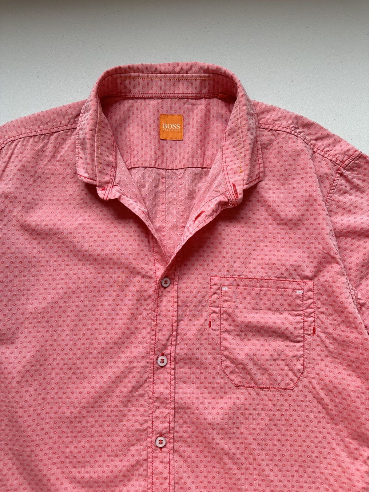 Hugo Boss Hugo Boss Button Up Shirt Size US XL / EU 56 / 4 - 6 Thumbnail