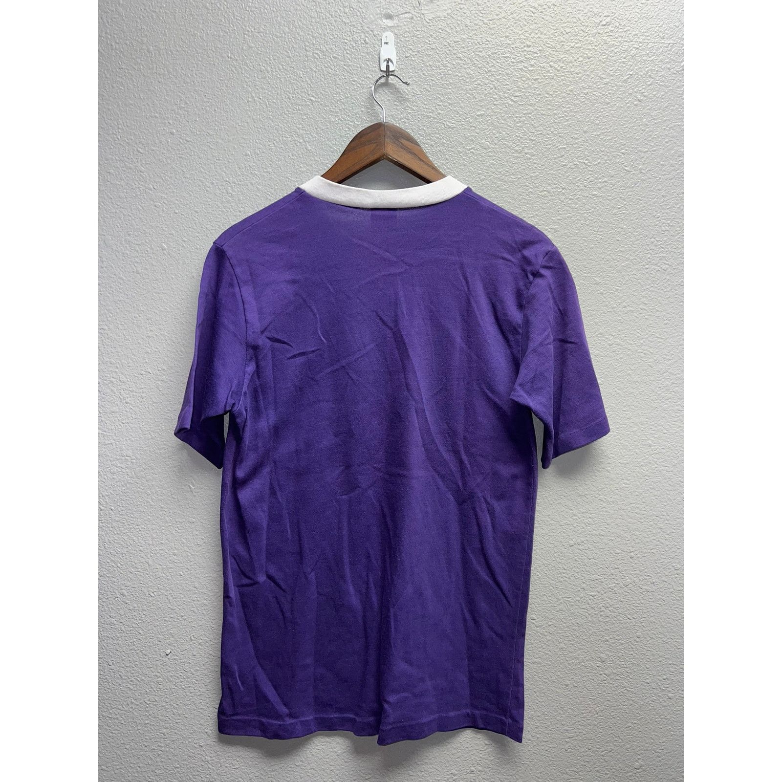 Vintage 90s Vintage 909 Collection Purple White Blank Shirt VTG L Size US L / EU 52-54 / 3 - 7 Thumbnail