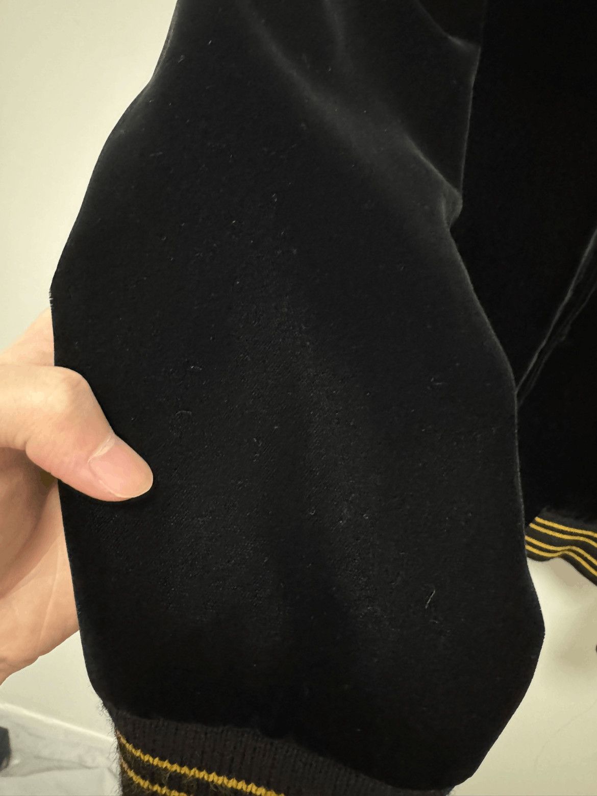 Saint Laurent Paris Sz 46 Saint Laurent Paris 19AW Velvet Stitch Teddy Jacket-2 Size US S / EU 44-46 / 1 - 3 Thumbnail
