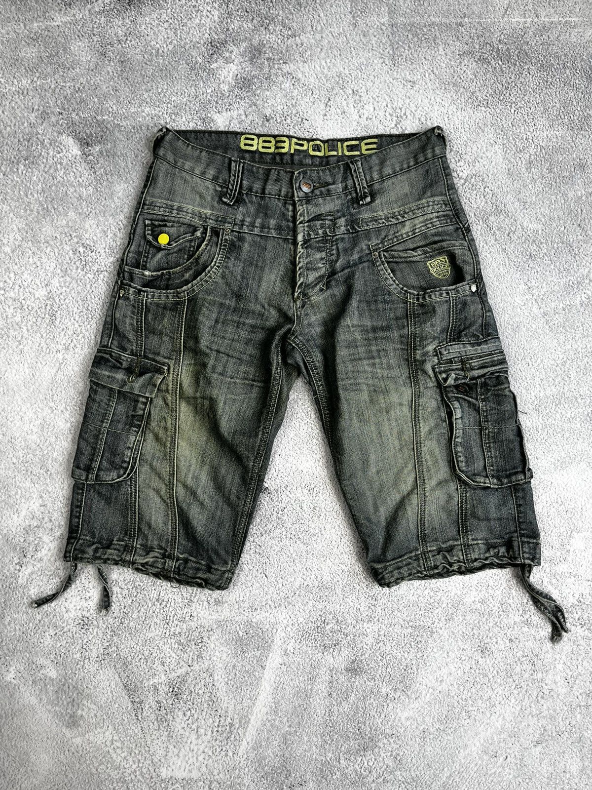 Other Police denim shorts cargo vintage Size US 30 / EU 46 - 2 Thumbnail