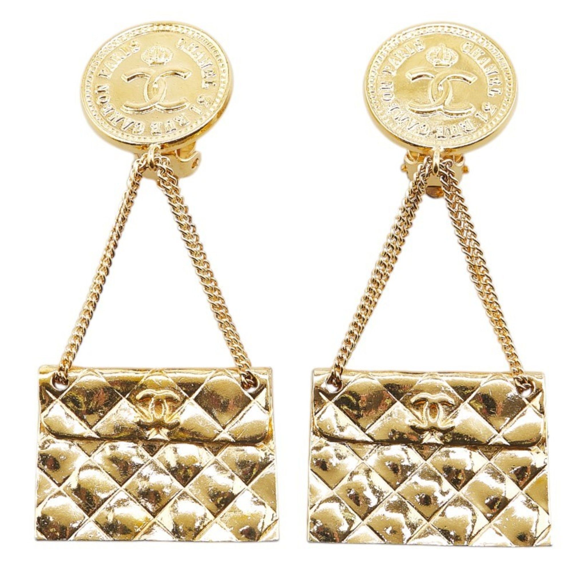 Chanel Chanel Coco Mark earring Size ONE SIZE - 1 Thumbnail