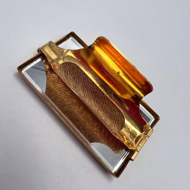 Vintage Vintage Kigu Lipstick Holder Mirror Purse Accessory Size ONE SIZE - 1 Thumbnail