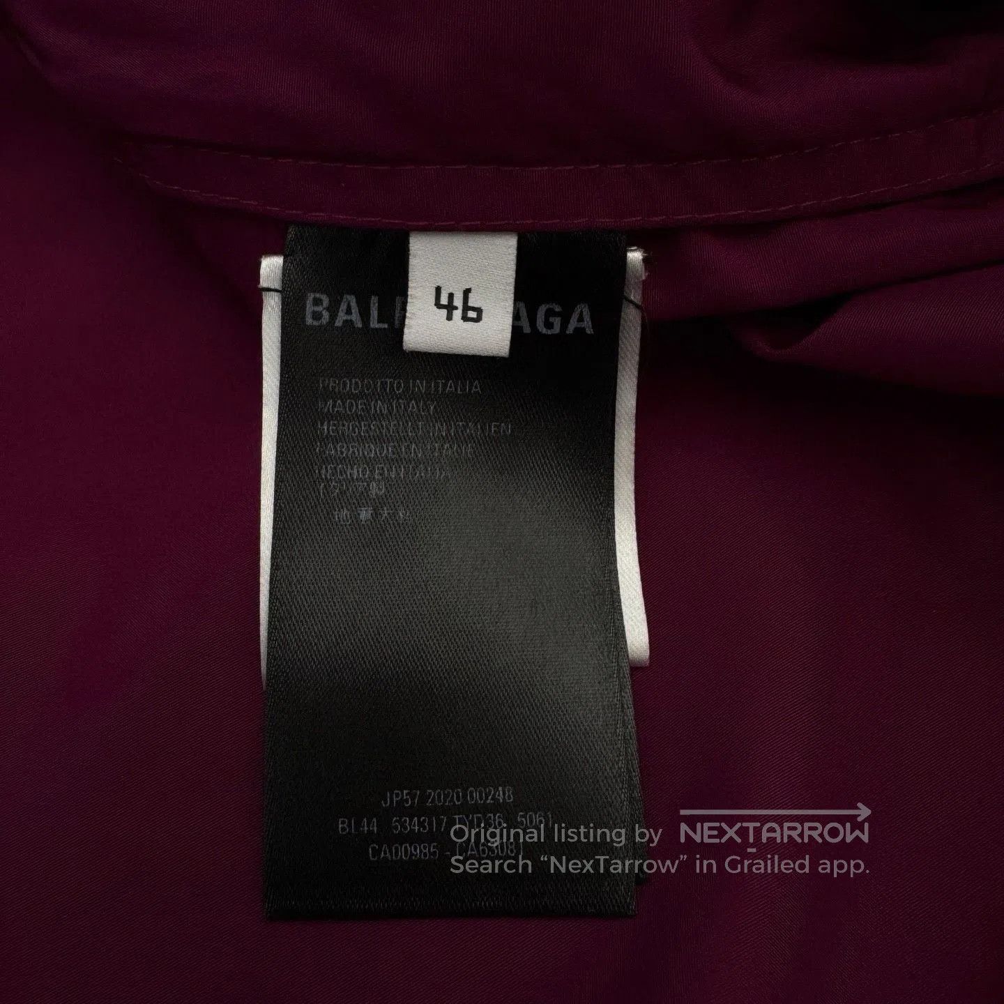 Balenciaga Balenciaga Oversized Logo Parka Size 46. Size US S / EU 44-46 / 1 - 2 Thumbnail
