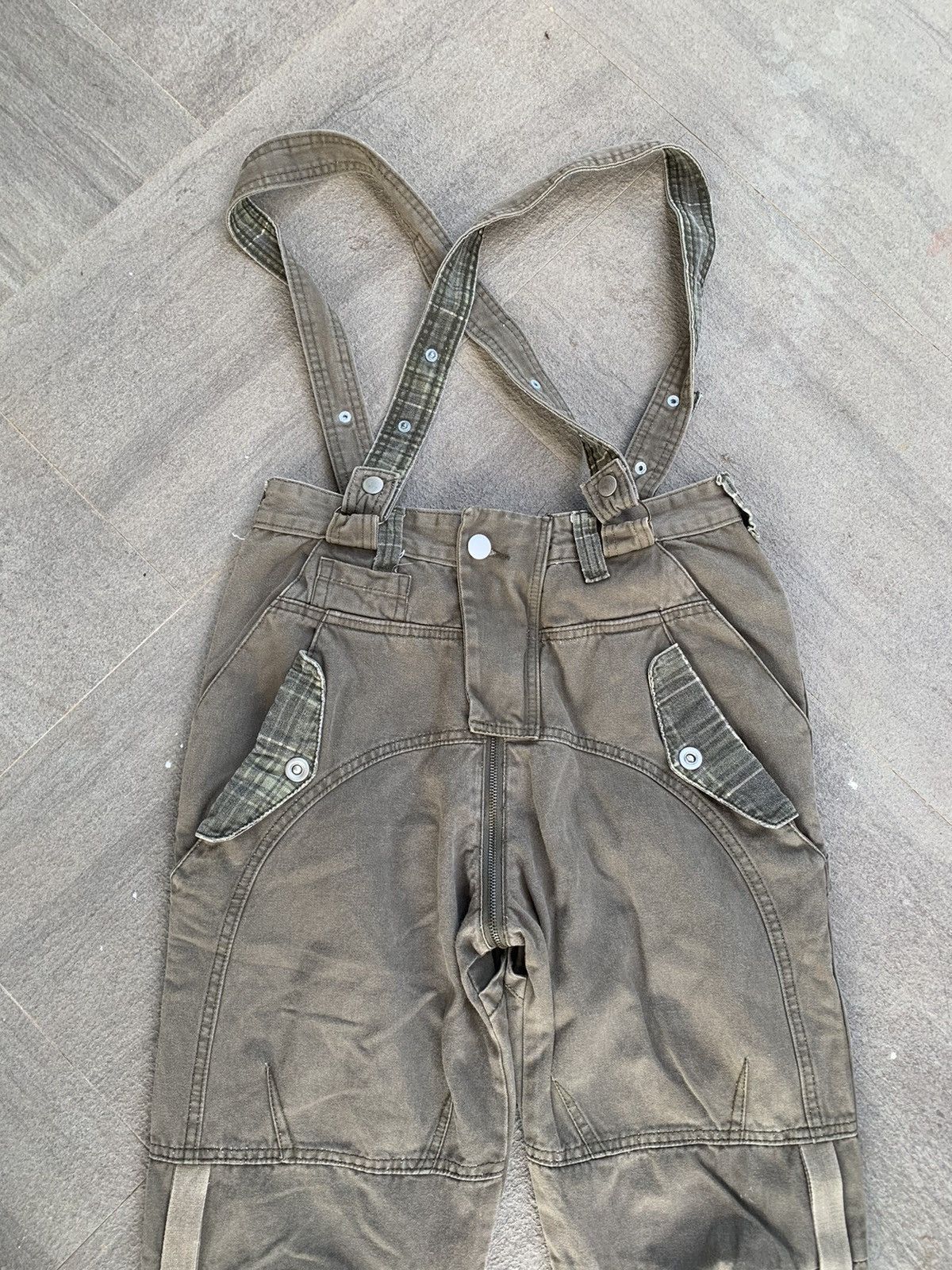 Rare Suspender Pants (Flexible Front and Back )