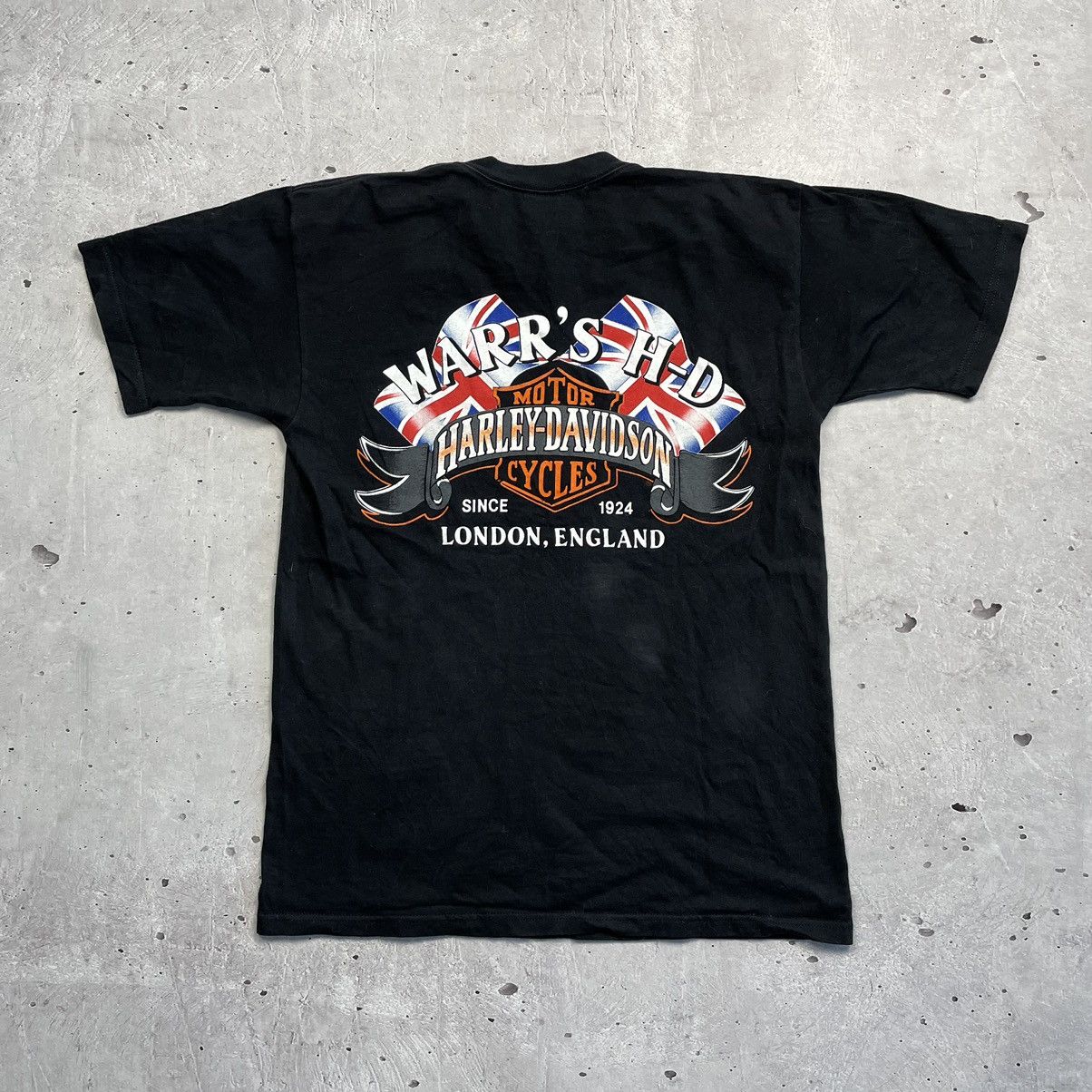 Harley Davidson × Vintage Vintage 00’s Harley Davidson retro T-shirt motorcycle Size US XL / EU 56 / 4 - 4 Thumbnail