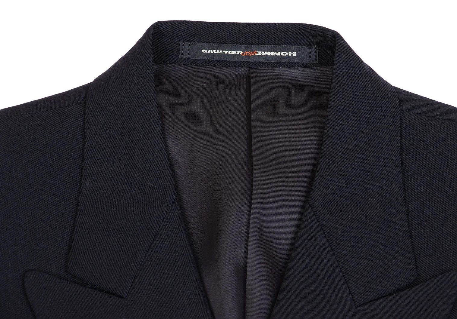 Jean Paul Gaultier Double-Breasted Wool-Blend Jacket in Navy, Size 44M Size US S / EU 44-46 / 1 - 3 Thumbnail