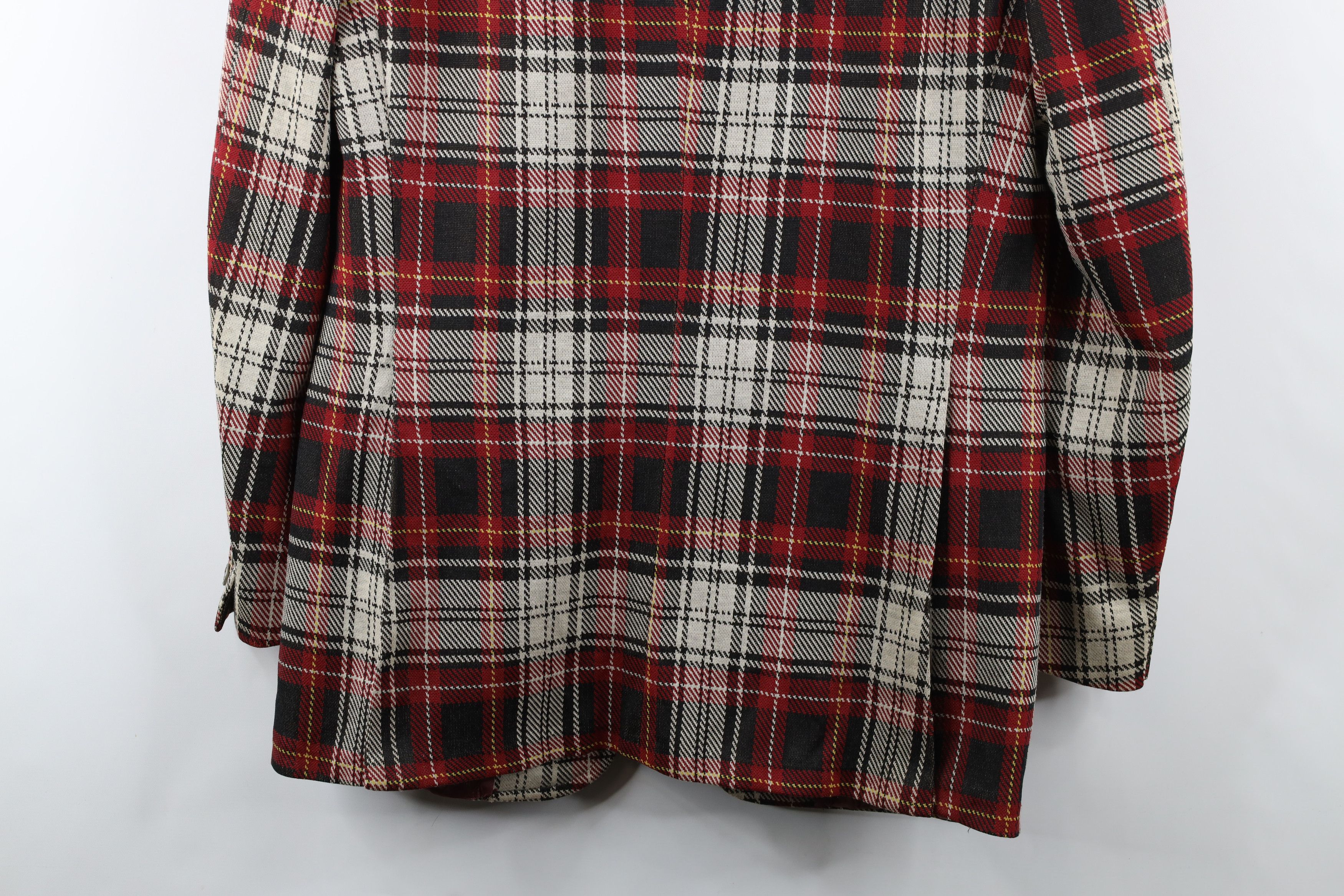 Vintage Vintage 60s 70s Streetwear Suit Coat Blazer Jacket Plaid USA Size US L / EU 52-54 / 3 - 16 Thumbnail