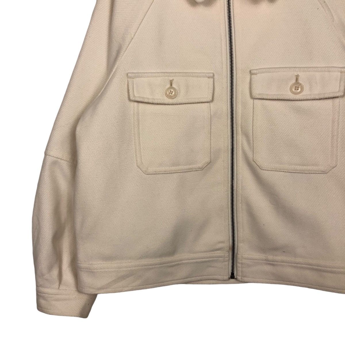 Japanese Brand 📌Vintage Cropped Wool Biker Jacket GU Size US XL / EU 56 / 4 - 5 Thumbnail
