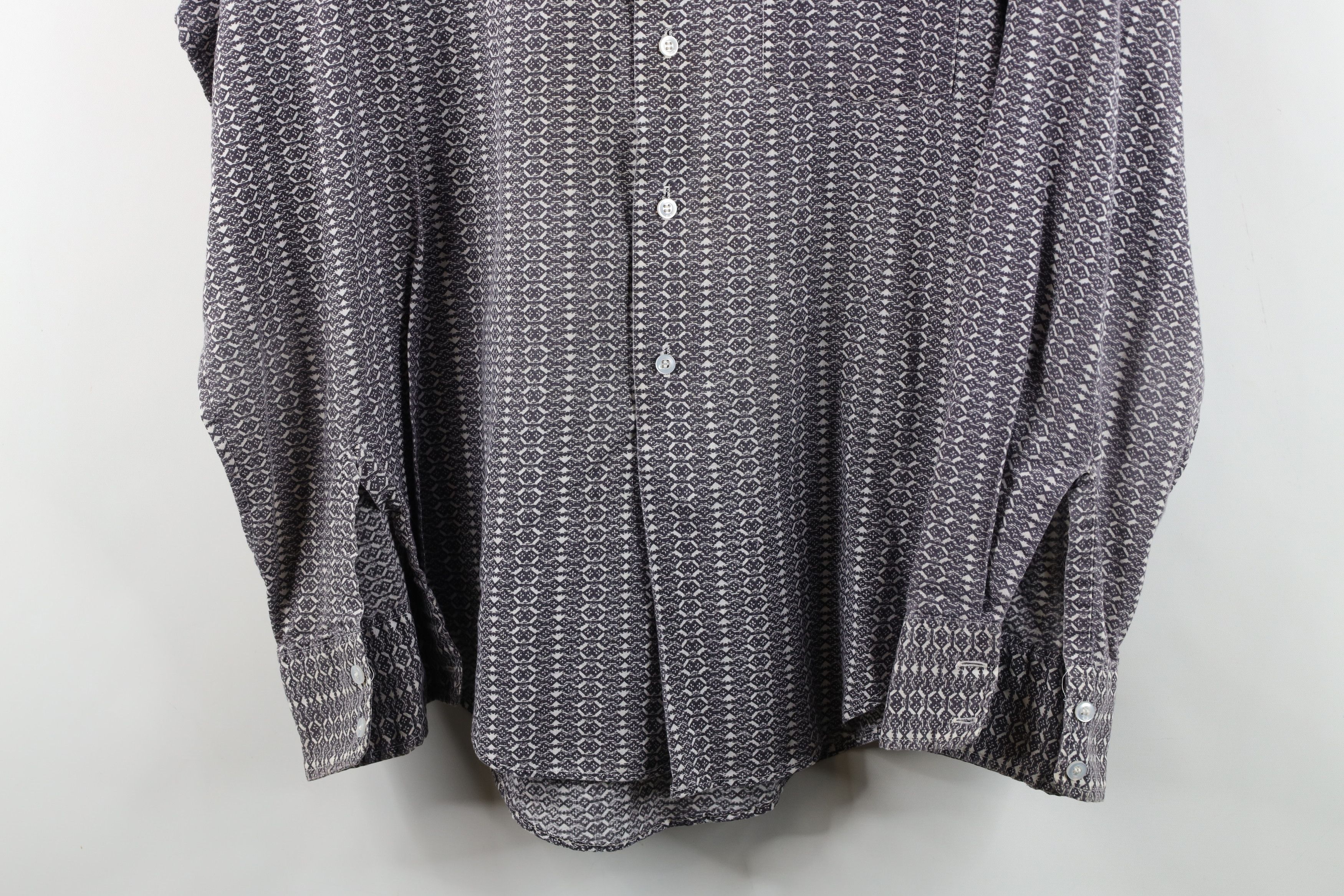 Vintage Vintage 60s 70s Mid Century Modern MCM Button Shirt USA Size US L / EU 52-54 / 3 - 3 Thumbnail