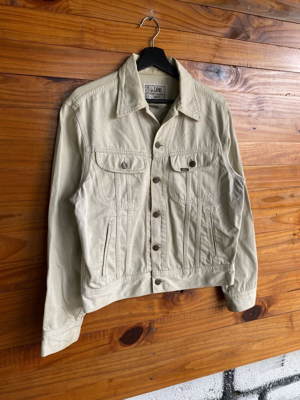 Lee Lee × Edwin Westerner White Denim Jacket Collaboration Size US M / EU 48-50 / 2 - 5 Thumbnail