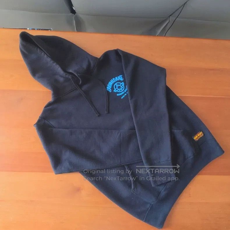 Iron Heart Iron Heart Heavyweight Black Hoodie Size US L / EU 52-54 / 3 - 1 Thumbnail