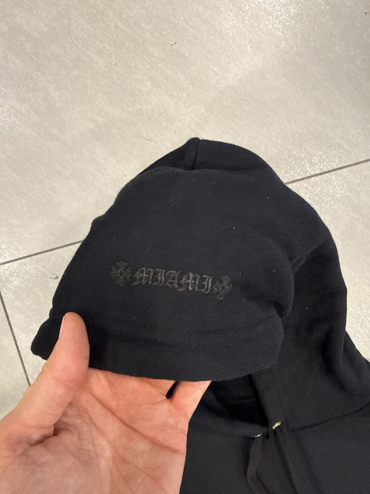 Chrome Hearts Chrome Hearts Miami Vertical Logo Hoodie Size US S / EU 44-46 / 1 - 2 Thumbnail