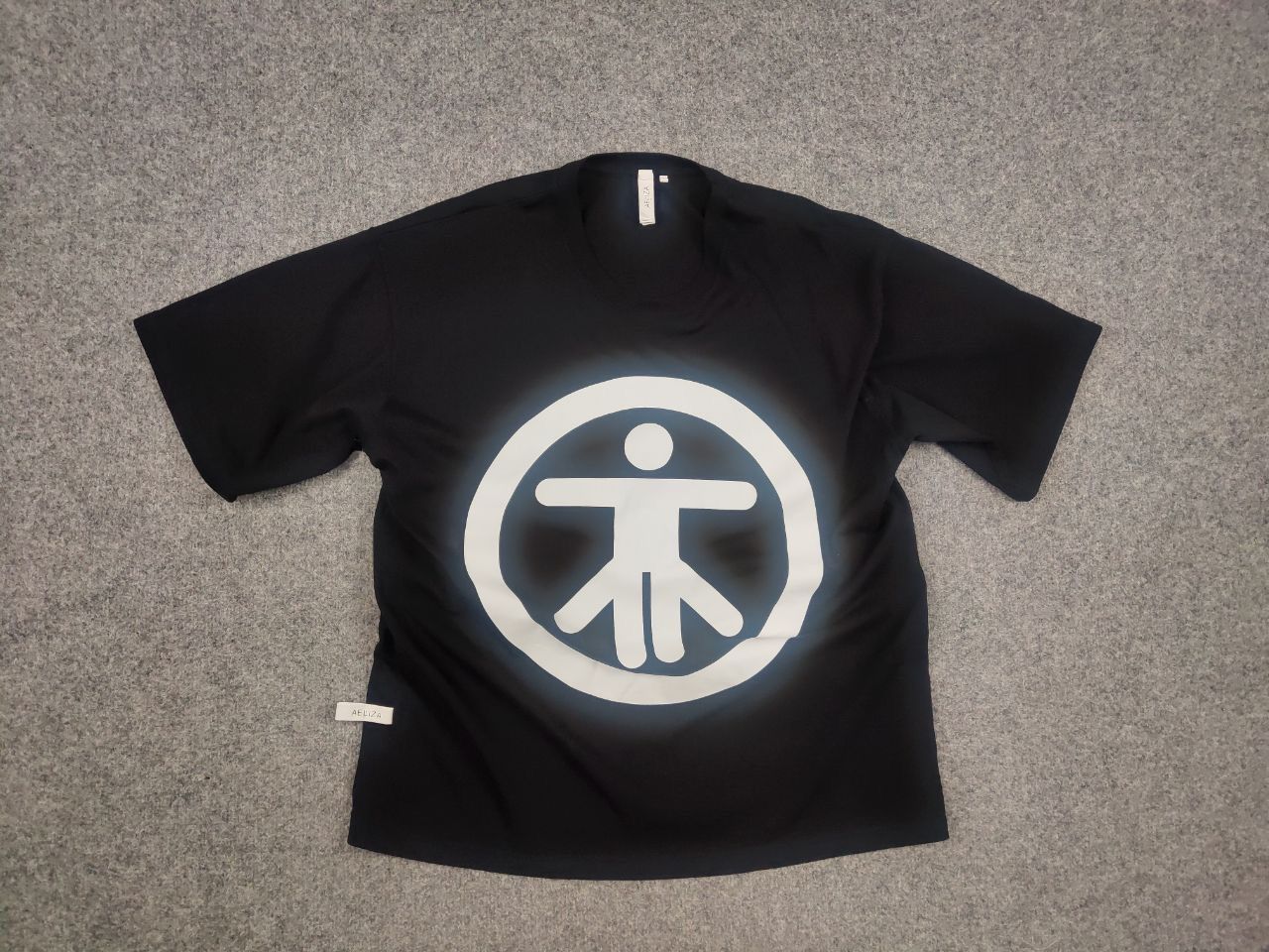 Other AELIZA studio Design unique Oversized Logo Black Shirt Size US M / EU 48-50 / 2 - 5 Thumbnail