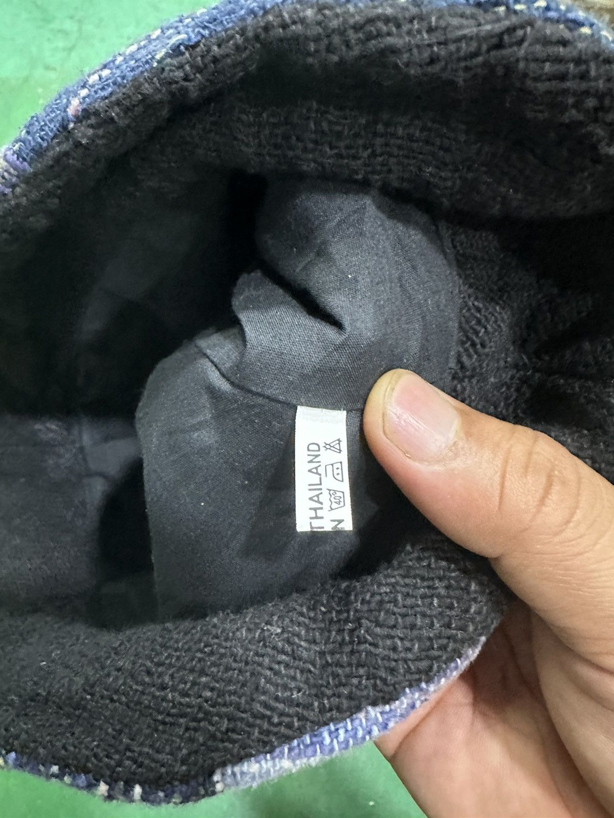Japanese Brand Rare Patchwork Style Bucket Hat Size ONE SIZE - 7 Thumbnail