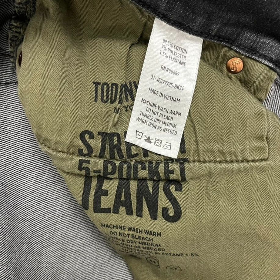 Todd Snyder Todd Snyder Jeans Slim Fit 32x32 Gray Stretch 5-Pocket Tapered Mens Size US 32 / EU 48 - 5 Thumbnail