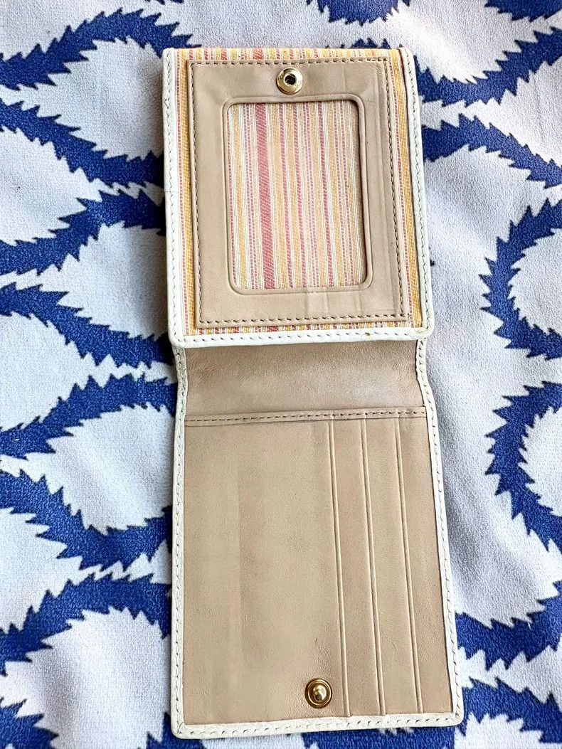 Vivienne Westwood Vivienne Westwood Orange striped wallet card case Size ONE SIZE - 4 Thumbnail
