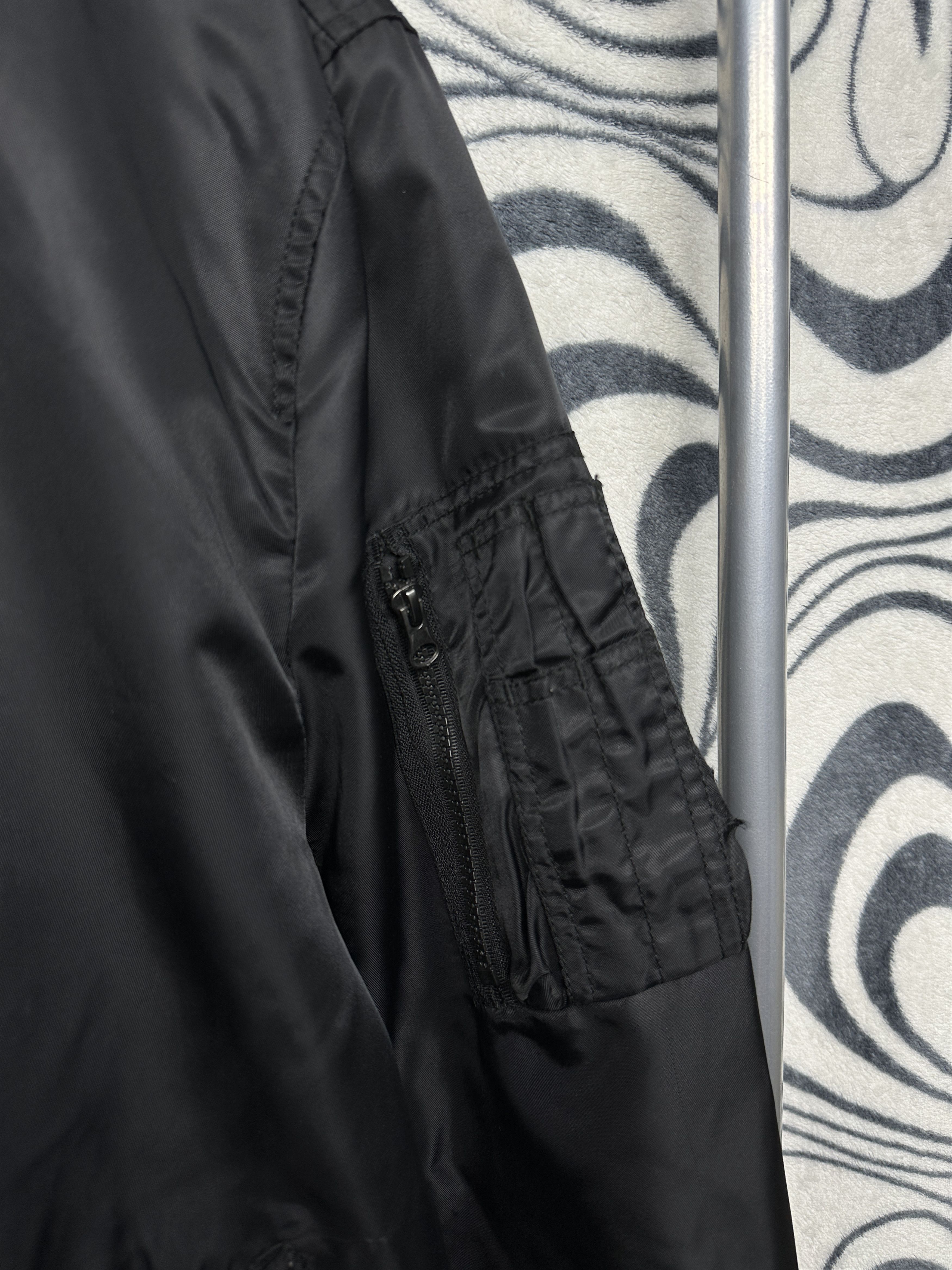 Vintage Vintage Mens Nylon MA1 Bomber Jacket Size US L / EU 52-54 / 3 - 3 Thumbnail