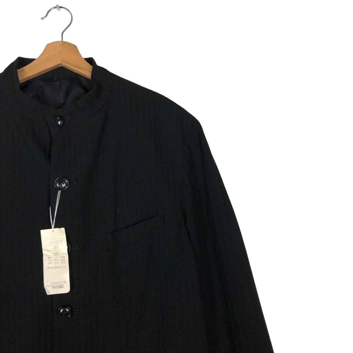 Issey Miyake 🔥Vintage Chore Work Jacket Barreaux Japan Made Rich Black Size US M / EU 48-50 / 2 - 6 Thumbnail
