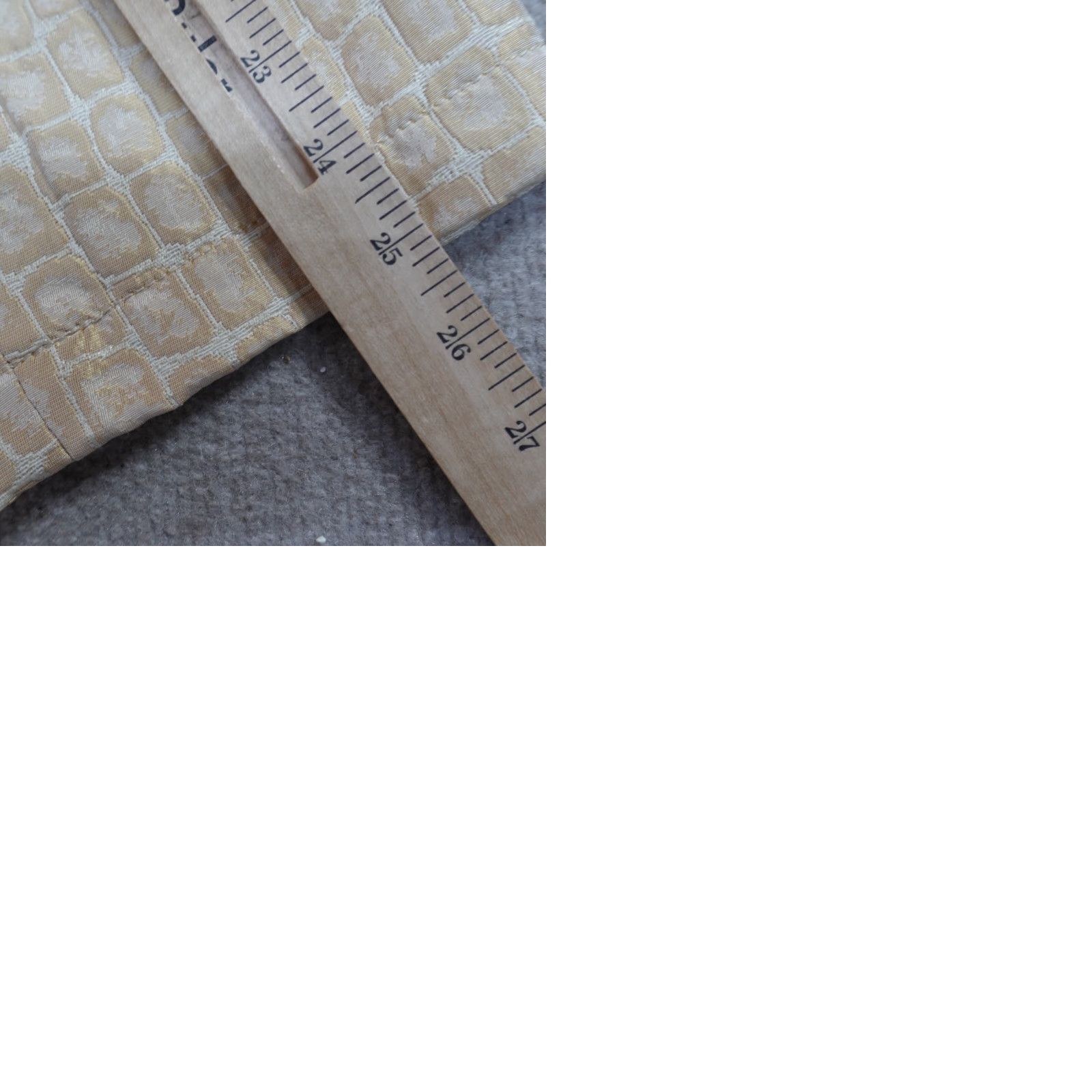 St. John St. John Blazer Shirt Womens Jacket 10 Beige Geometric Silk Lined Long Sleeve Knit N/A Size L / US 10 / IT 46 - 9 Thumbnail
