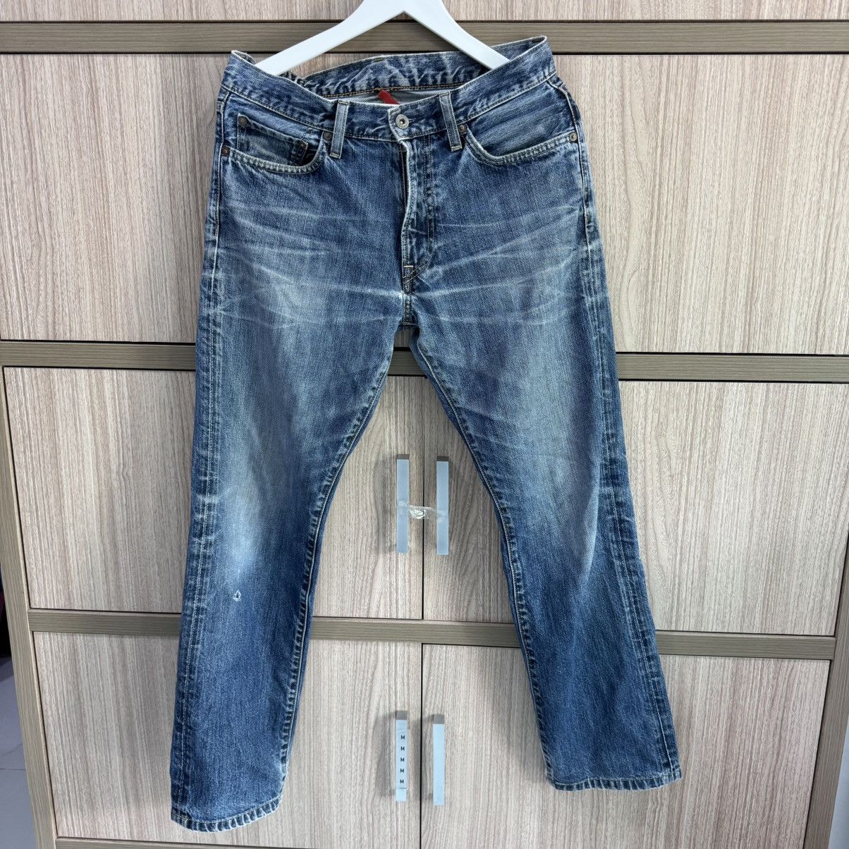 Uniqlo Uniqlo S002 Denim Pant Size US 31 - 1 Thumbnail