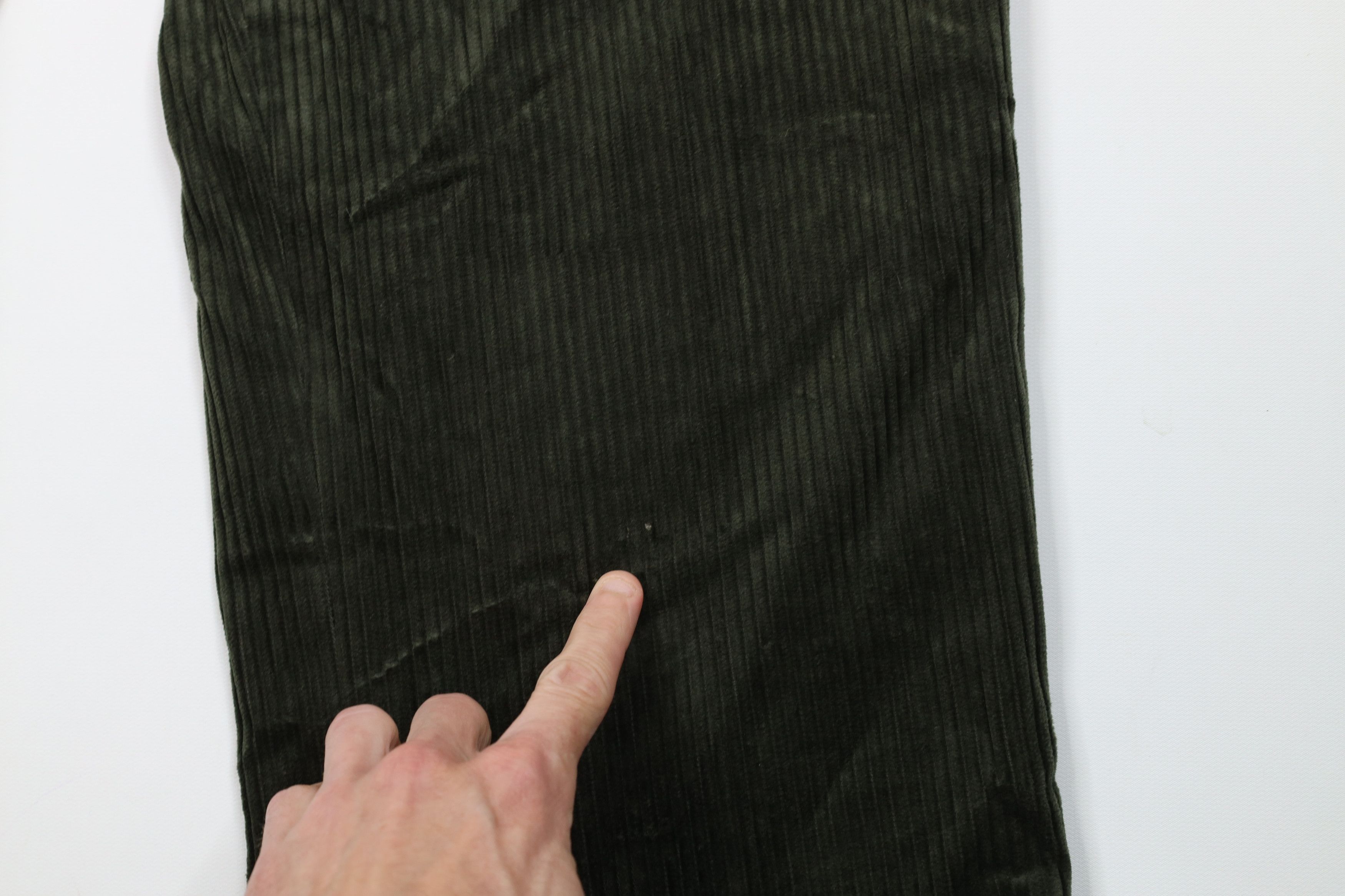 Vintage Vintage 90s Y2K Streetwear Wide Leg Chino Pants Green Size US 38 / EU 54 - 5 Thumbnail