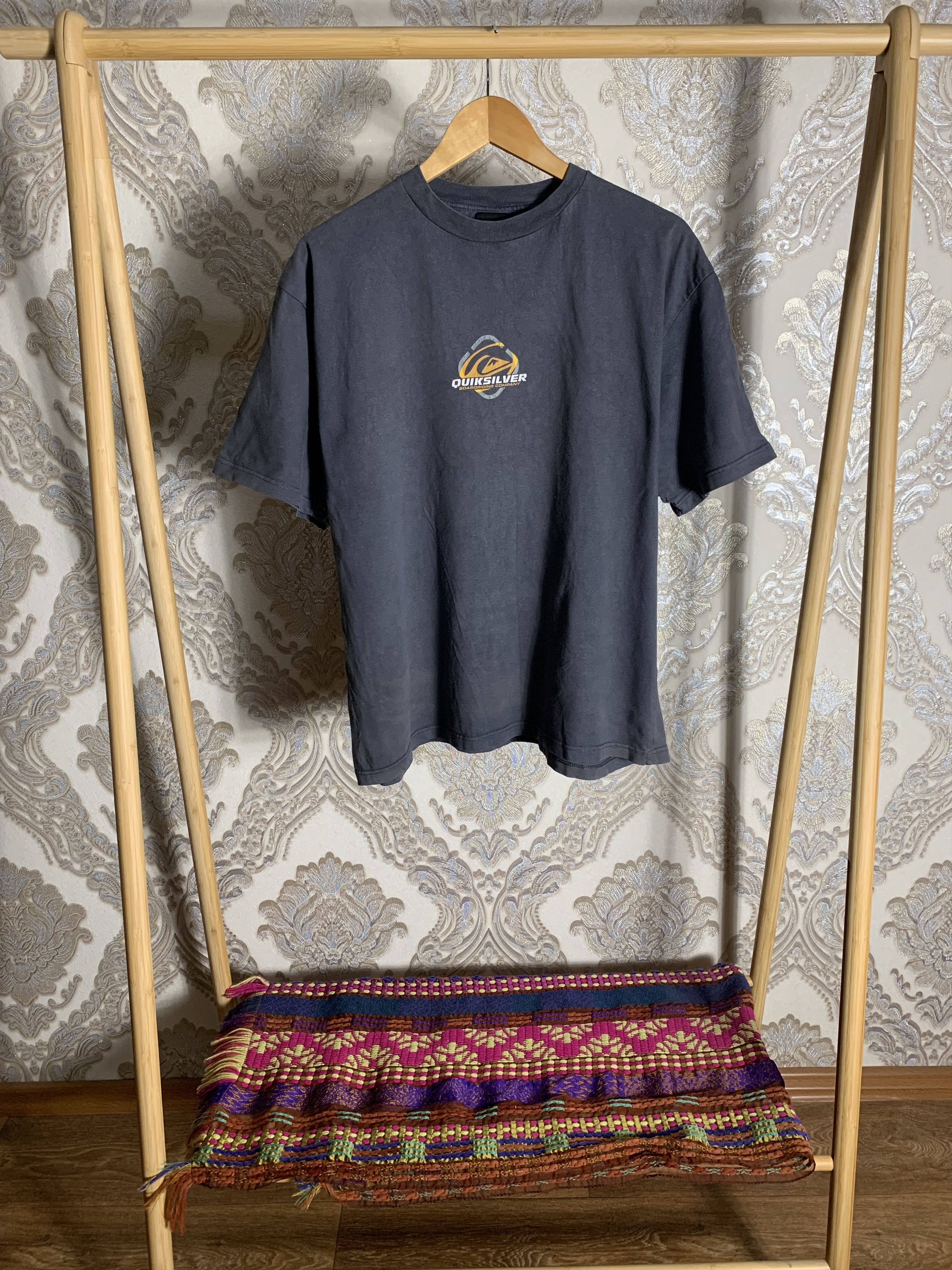 Quiksilver VINTAGE QUIKSILVER SURF RETRO T-SHIRT SKATEBOARD Y2K 90s Size US L / EU 52-54 / 3 - 1 Thumbnail