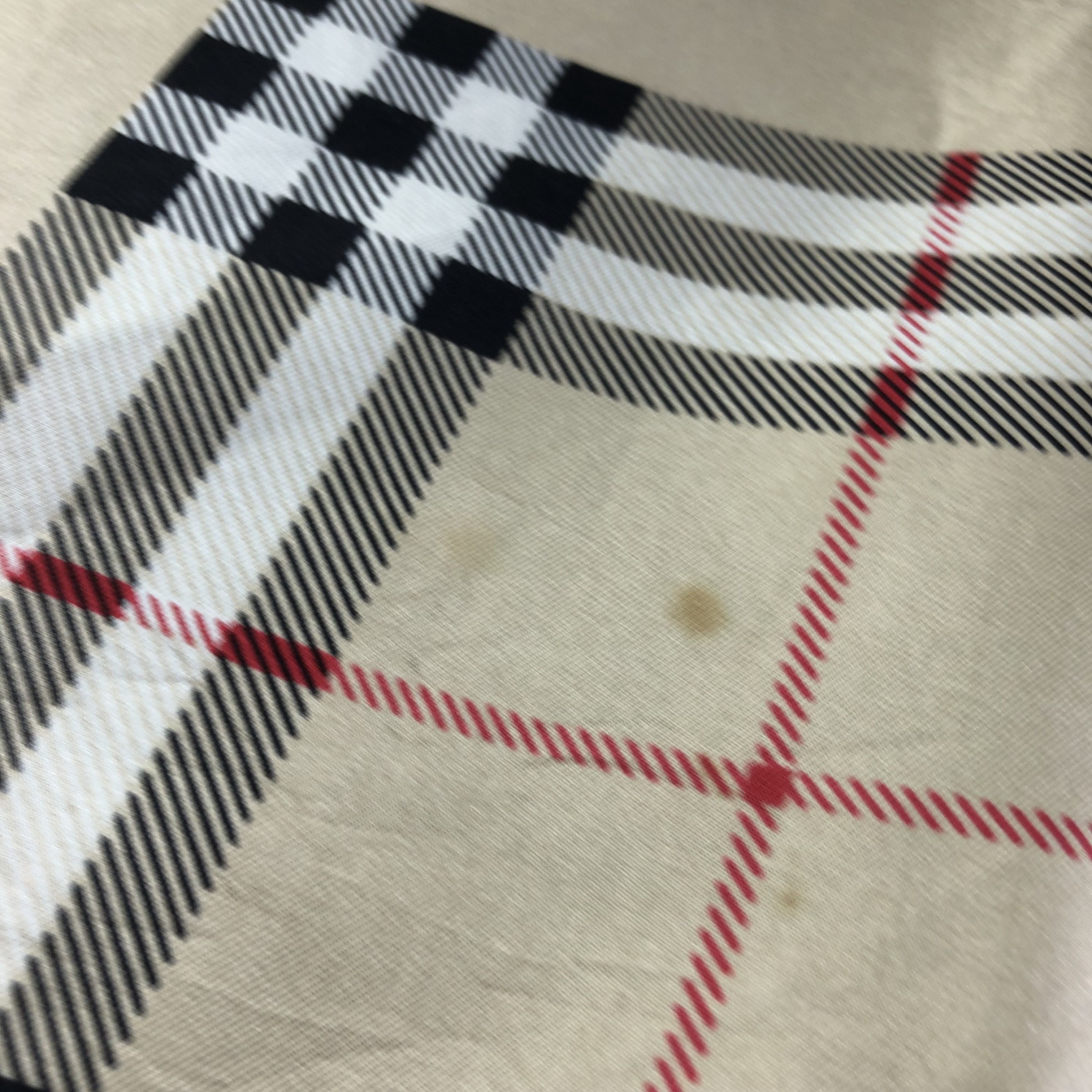 Burberry Burberrys Luxury Hand Rolled Nova Check Silk Scarf M945 Size ONE SIZE - 16 Thumbnail
