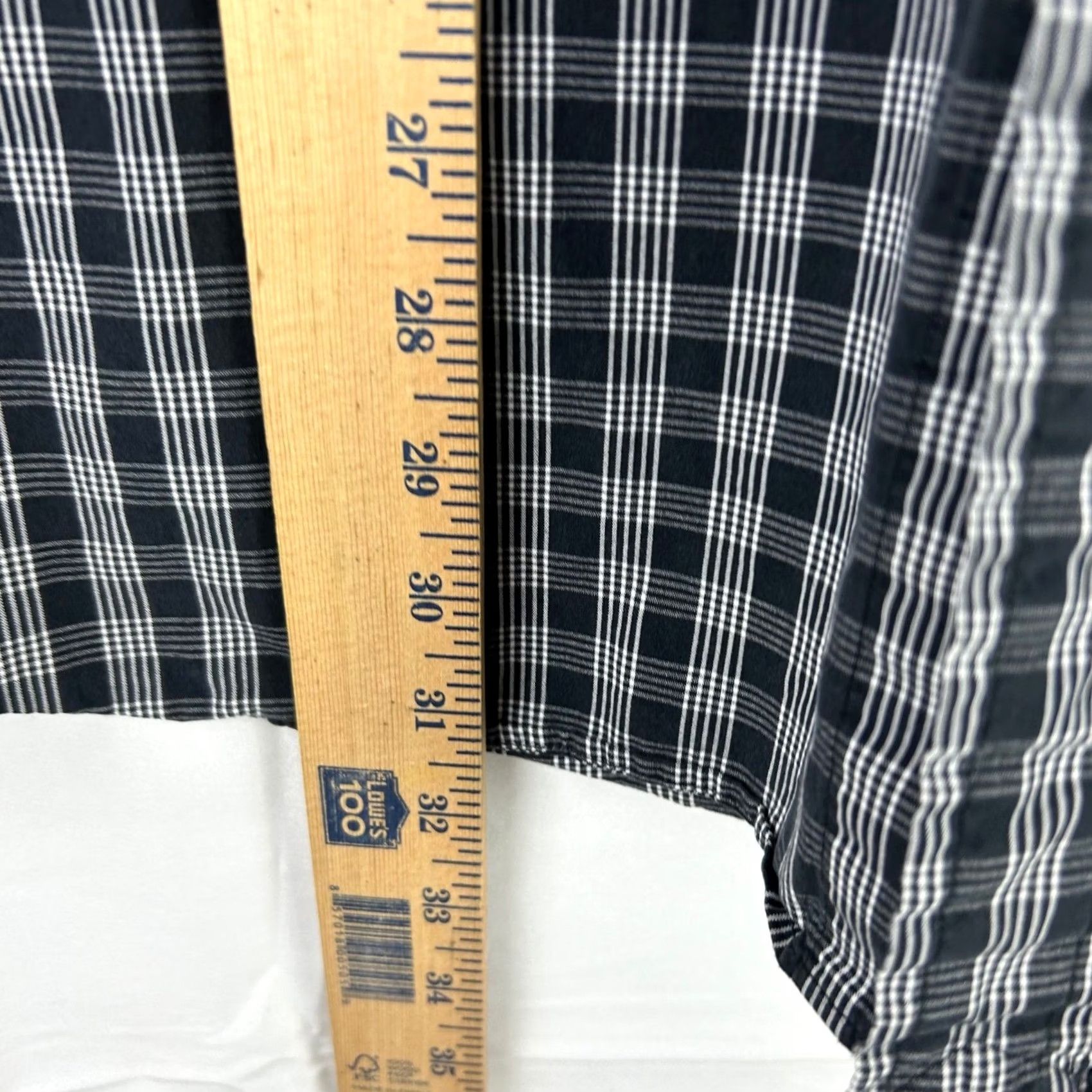 Polo Ralph Lauren Polo Ralph Lauren Button Down Shirt Men XL Black White Plaid Lowell Sport Cotton Shirt Size US XL / EU 56 / 4 - 5 Thumbnail