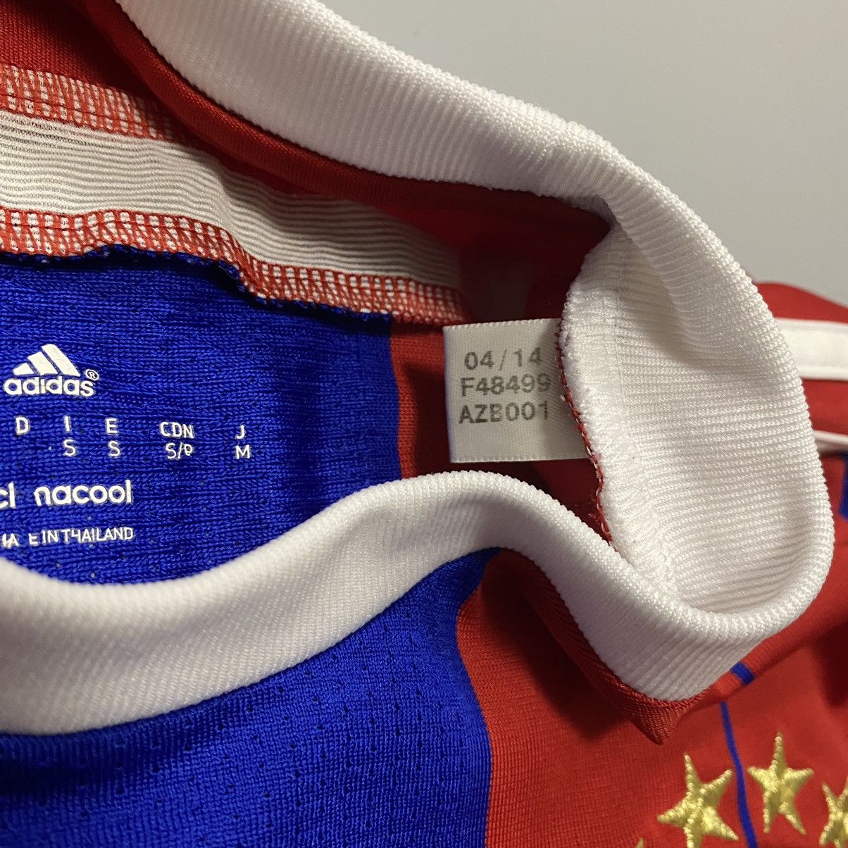 Adidas Adidas Bayern Munchen Jersey 2014-15 Men’s S Football Shirt Size US S / EU 44-46 / 1 - 9 Thumbnail