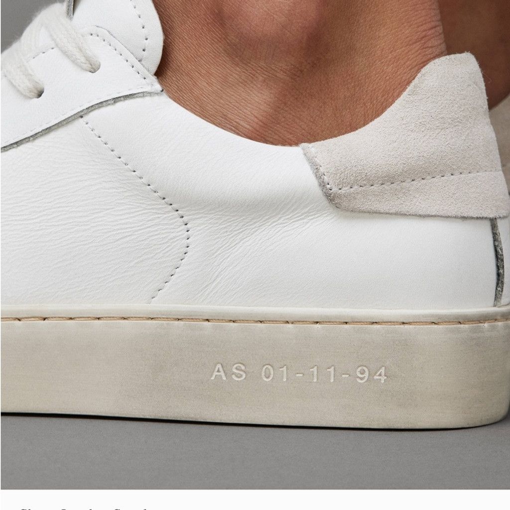 Allsaints All Saints Shana Sneaker in White, EU Size: 40 Size US 10 / IT 40 - 5 Thumbnail