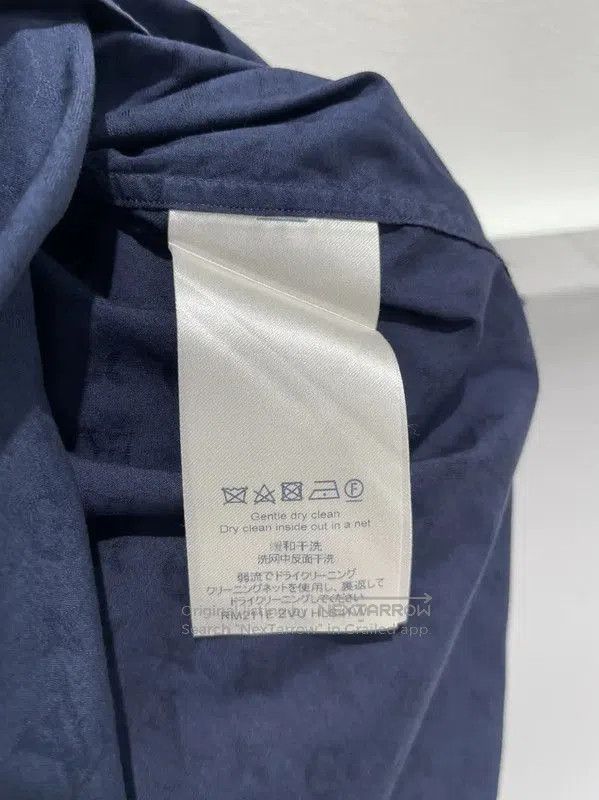 Louis Vuitton Louis Vuitton Men's Long Sleeve Blue Shirt . Size US S / EU 44-46 / 1 - 6 Thumbnail
