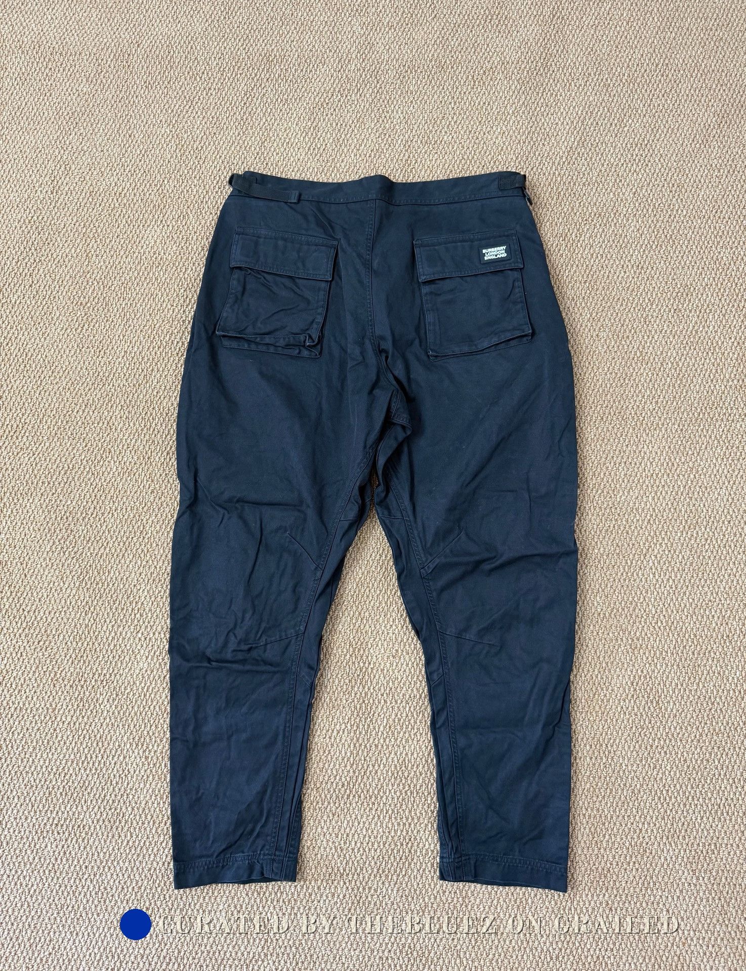 Burberry Burberry Logo Cargo Pants Size 54 Size US 36 / EU 52 - 1 Thumbnail