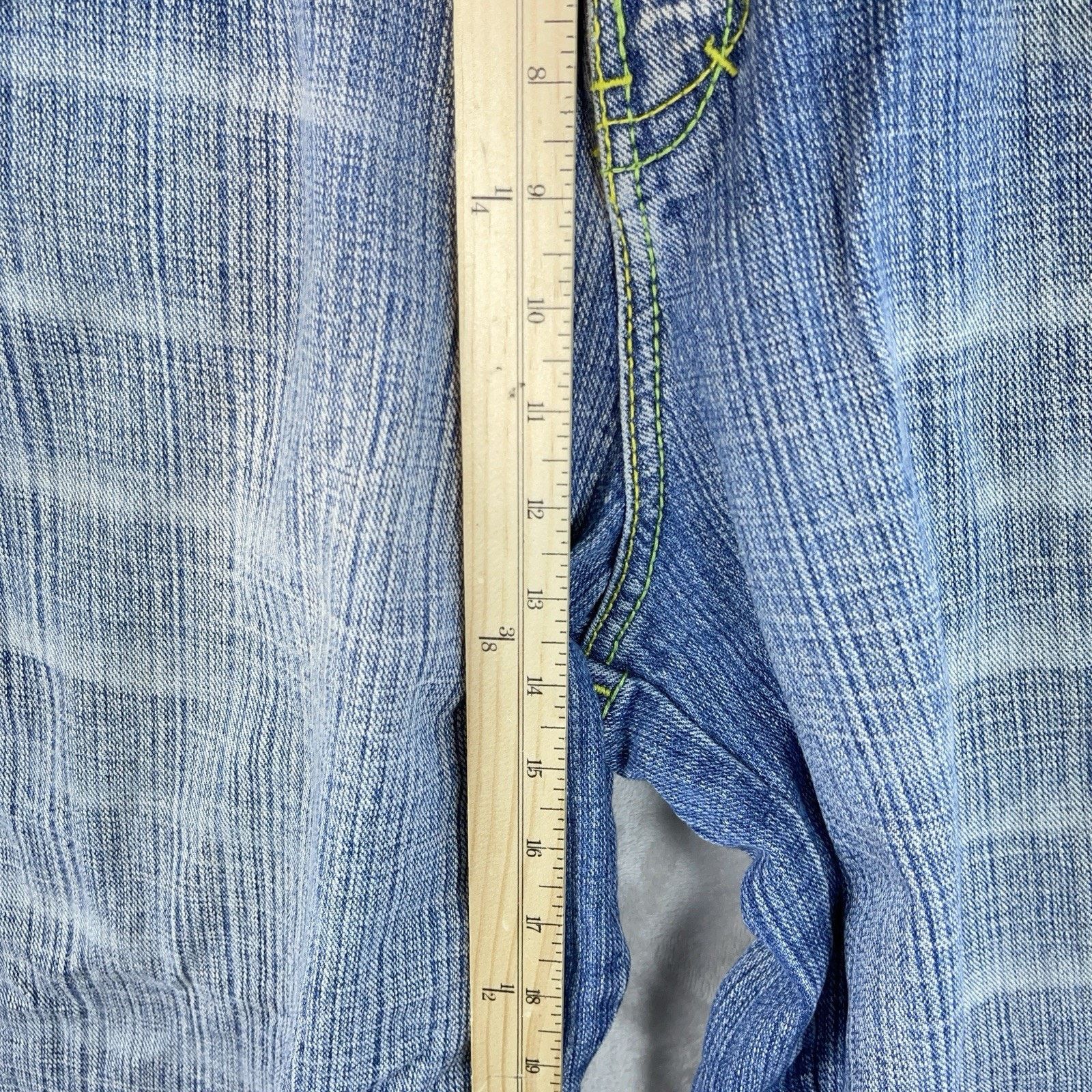 Other Y2K Miskeen Originals Baggy Robot Denim Shorts Mens 40 Size US 40 / EU 56 - 13 Thumbnail
