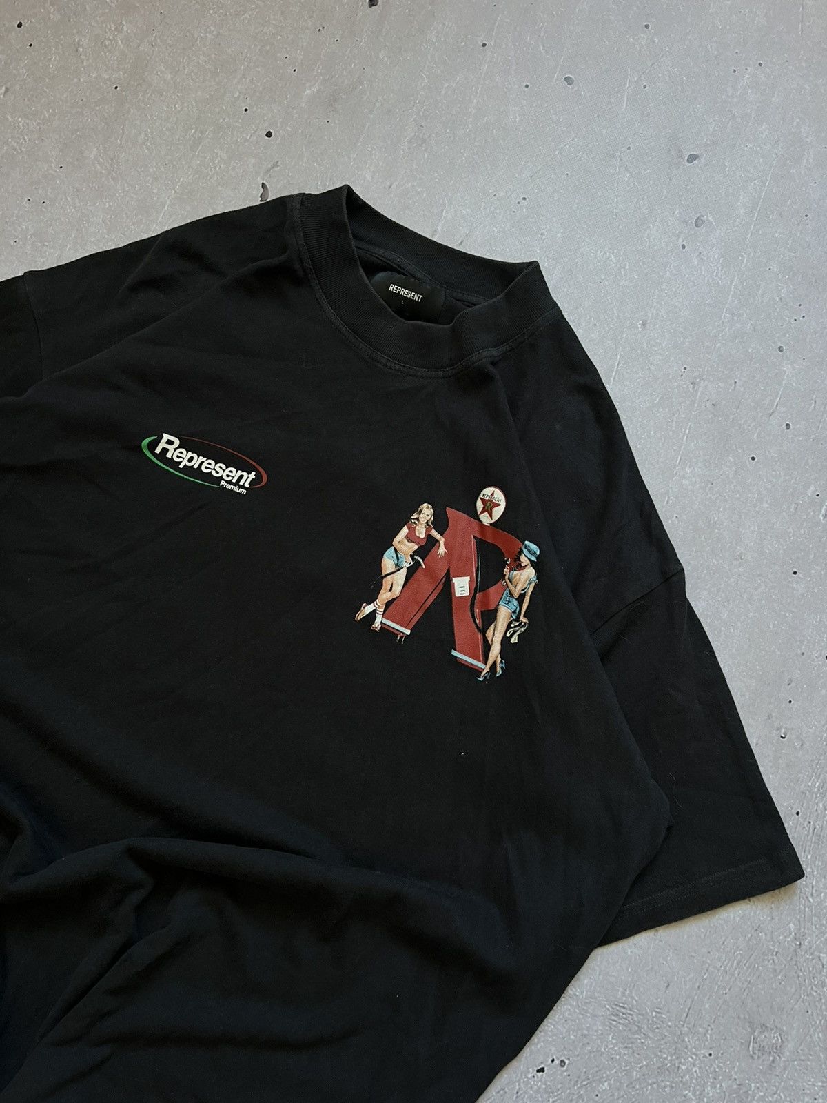 Represent Clo. Represent Automotive Girl Printed T-Shirt Black Size L Size US L / EU 52-54 / 3 - 2 Thumbnail