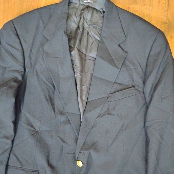 Polo Ralph Lauren Vintage Polo Ralph Lauren Gold Button Blazer Jacket Size 44R - 2 Thumbnail