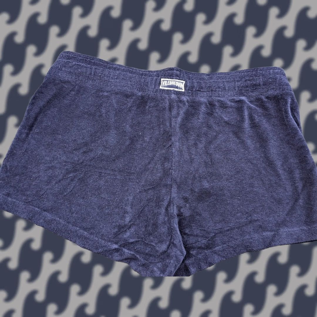 Vilebrequin Vilebrequin Fiora Terry Cloth Mini shorts Blue Womens Medium Drawstrings Size 32" / US 10 / IT 46 - 1 Thumbnail